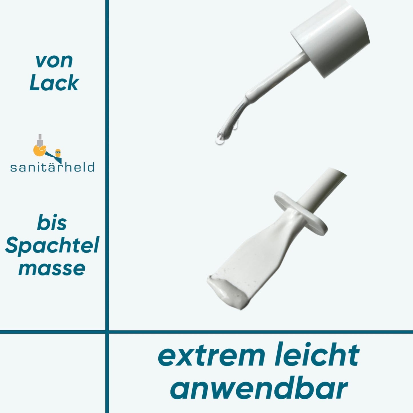 Waschbecken Reparaturset mit Erfolgs-Garantie