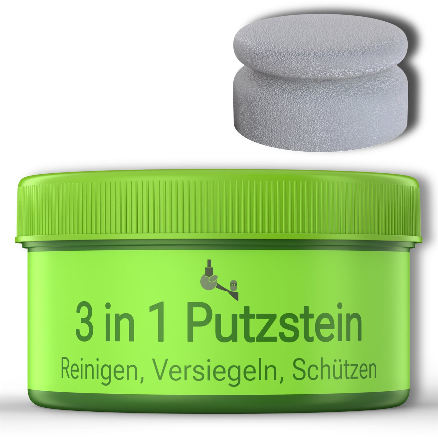 Putzschwamm für 3 in 1 Putzstein