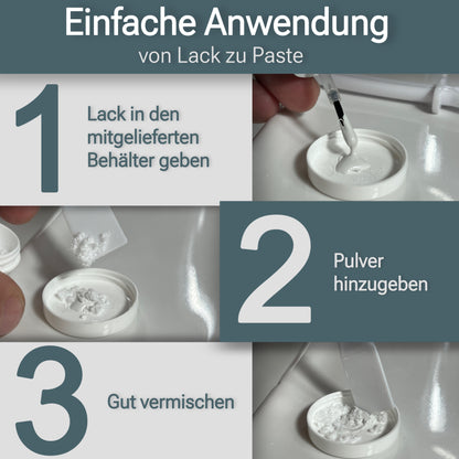 Waschbecken Reparaturset mit Erfolgs-Garantie
