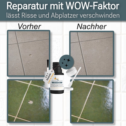 Fliesen Reparaturset mit Erfolgs-Garantie